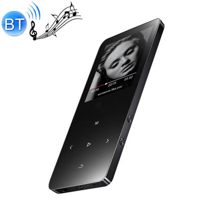 1.8 inch Touch Screen Metal Bluetooth MP3 MP4 Hifi Sound Music Player, Rose Gold, Black
