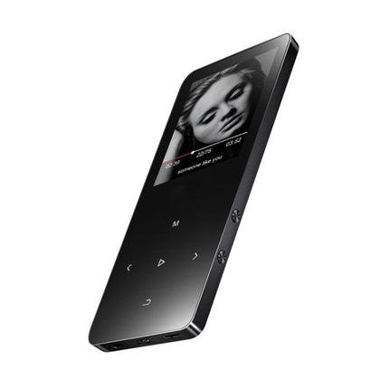 1.8 inch Touch Screen Metal Bluetooth MP3 MP4 Hifi Sound Music Player, Black, Rose Gold