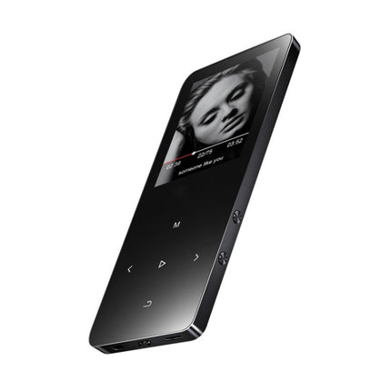 1.8 inch Touch Screen Metal Bluetooth MP3 MP4 Hifi Sound Music Player, Rose Gold, Black
