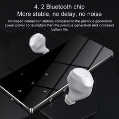 1.8 inch Touch Screen Metal Bluetooth MP3 MP4 Hifi Sound Music Player, Black, Silver, Rose Gold