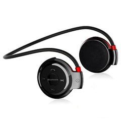 NVAHVA MP3 Player Bluetooth Headphone, Wireless Sport Headset MP3 Player With FM Radio, Stereo Earphone TF Card MP3 Max to 32GB, mini-503 Blue, mini-503 Gold, mini-503 Black, mini-503 Red