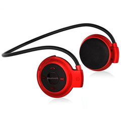 NVAHVA MP3 Player Bluetooth Headphone, Wireless Sport Headset MP3 Player With FM Radio, Stereo Earphone TF Card MP3 Max to 32GB, mini-503 Blue, mini-503 Gold, mini-503 Black, mini-503 Red
