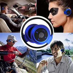 NVAHVA MP3 Player Bluetooth Headphone, Wireless Sport Headset MP3 Player With FM Radio, Stereo Earphone TF Card MP3 Max to 32GB, mini-503 Blue, mini-503 Gold, mini-503 Black, mini-503 Red