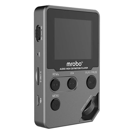1.8 inch HIFI MP3 Player Metal High Sound Quality Entry-level Lossless Music Player, Support TF Card / FM  / E-book