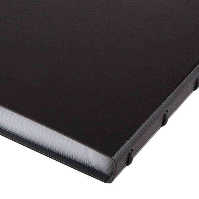 Deli Business Card Book Name Card Holder Book with 600 Business Cards Capacity, 600 Business Cards Capacity