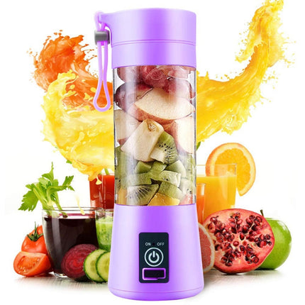 380ml 6 Blender Juicer Cup USB Rechargeable Electric Automatic Vegetable Fruit Citrus Orange Juice Maker Cup Mixer Bottle, TBD002369201A, TBD002369201B, TBD002369201C, TBD002369201D, TBD002369201E, TBD002369201F, TBD002369201G, TBD002369201H�����������...