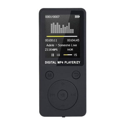 2019 Fashion Portable MP4 Lossless Sound Music Player FM Recorder walkman player mini Support music, radio, recording, 3, no memory