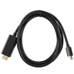 1080P HD DisplayPort DP to HDMI Adapter Cable Cord 1.8M Display Port to HDMI Cable 1080P Video Connector for PC Notebook, Mini DP to HDMI