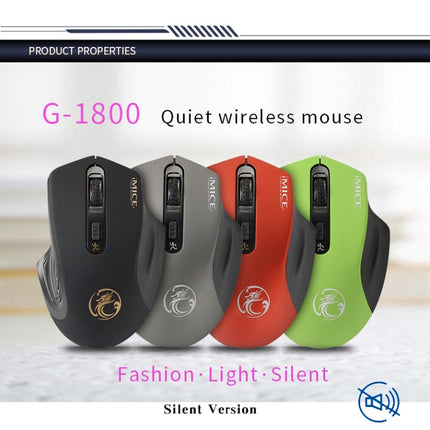 iMICE 2.4GHz 2000DPI Adjustable USB 3.0 Receiver Optical Computer Mouse