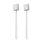 Square Spoon Silver