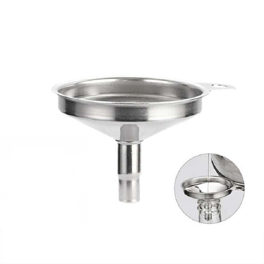 10 PCS Stainless Steel Conical Small Funnel Oil Leak Wine Leak Kitchen Gadgets, Wine Leak