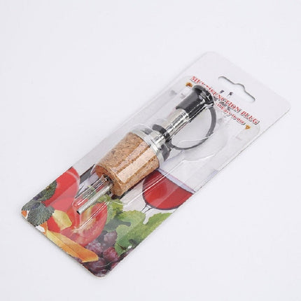 20 PCS Cork Wine Stopper Stainless Steel Pourer Wine Diversion Spout Dispenser, Wine Diversion Spout Dispenser