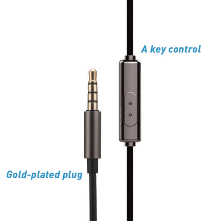 Sport Headphone 3.5mm Jack Earphone Sweatproof Stereo Strong Bass Music Magnets Headset with Mic for iPhone Samsung