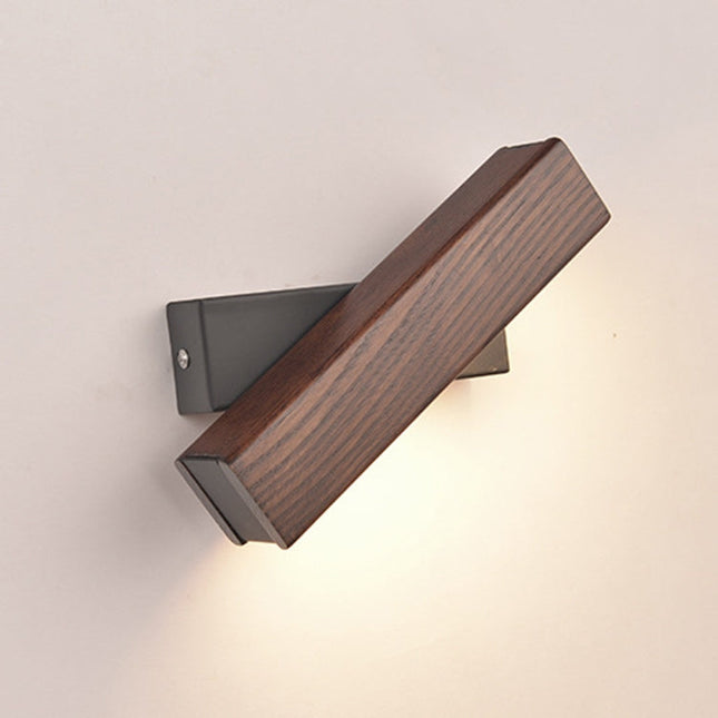 Simple Rotatable Bedside Bedroom Wall Lamp Warm Night Light, 21cm, 31cm