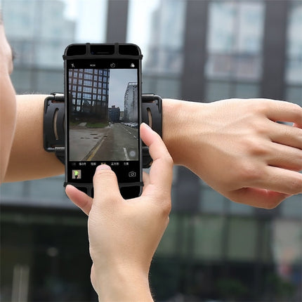 Rotating Arm With Mobile Phone Rack Sports Equipment Arm Bag Creative Outdoor Running Fitness Mobile Phone Bracket, Wrist, Arm