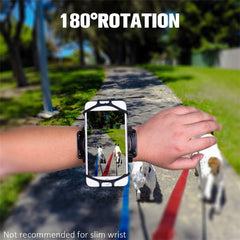 Rotating Arm With Mobile Phone Rack Sports Equipment Arm Bag Creative Outdoor Running Fitness Mobile Phone Bracket