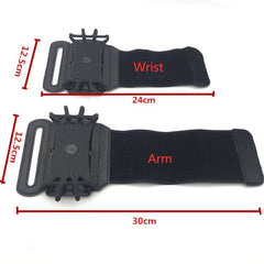 Rotating Arm With Mobile Phone Rack Sports Equipment Arm Bag Creative Outdoor Running Fitness Mobile Phone Bracket