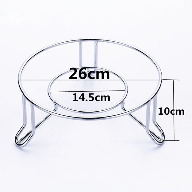 Pot Rack Wok Steamer Pot Mat Kitchen Shelf, Kitchen Shelf