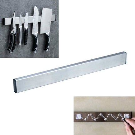 Stainless Steel Knife Holder Kitchen Rack Magnetic Suction Knife Holder