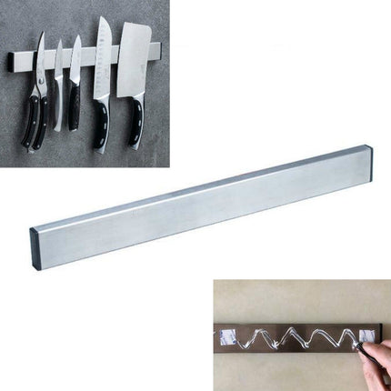 Stainless Steel Knife Holder Kitchen Rack Magnetic Suction Knife Holder