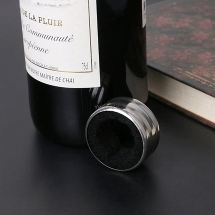 5 PCS Stainless Steel Red Wine Stop Ring, Wine Stop Ring