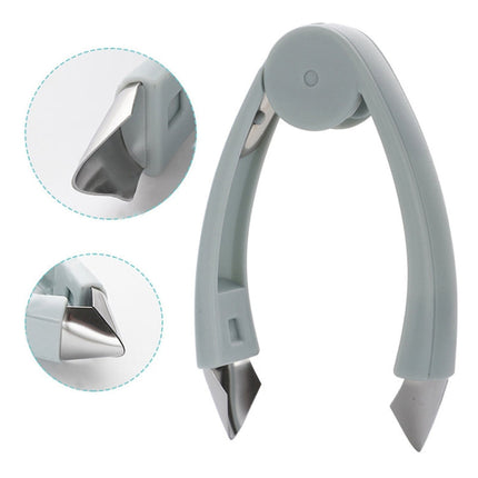 Pineapple Remover Clip Gadget Kitchen Tool Strawberry Shelling Machine, Pineapple Remover Clip(Blue), Pineapple Remover Clip(Orange), Pineapple Remover Clip(Gray)