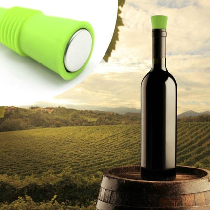 Food Grade Silicone Wine Stopper Creative Preservation Bottle Stopper, Preservation Bottle Stopper(Purple), Preservation Bottle Stopper(Red), Preservation Bottle Stopper(Blue), Preservation Bottle Stopper(Green)