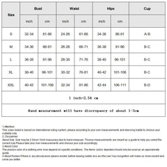 2 In 1 Sexy Solid Color Swimsuit Set Ladies Beach Bikini Swimwear