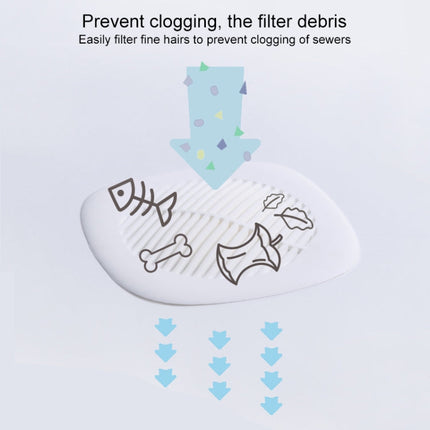 Square Sink Filter Bathroom Anti-hair Toilet Floor Drain Cover Home Kitchen Sewer Pool Filter