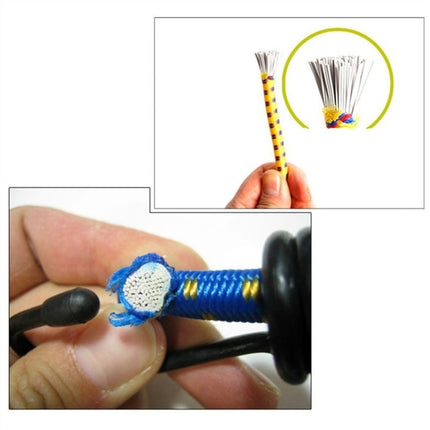 3 PCS Outdoor Camping Tent Elastic Rope Buckle High Elasticity Fixed Straps Camping Accessories, Random Color Delivery, Elastic Rope Buckle