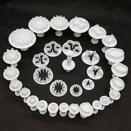 Cake Decorating Tools Fondant Plunger Cutters Biscuit Cake Mold Bakeware Accessories, Cake Decorating Tools