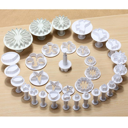 Cake Decorating Tools Fondant Plunger Cutters Biscuit Cake Mold Bakeware Accessories, Cake Decorating Tools