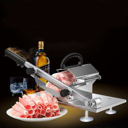 Alloy Stainless Steel Household Manual Thickness Adjustable Meat Vegetables Slicer Meat Slicing Machine, Meat Slicing Machine
