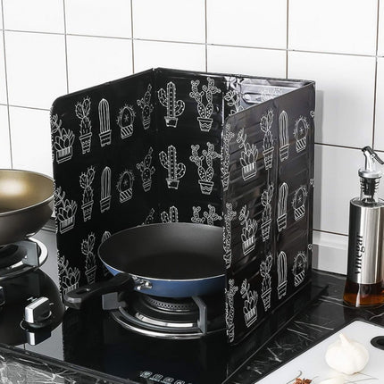 Gas Stove Aluminum Foil Oil Plate Kitchen Splash Guard High Temperature Oil Insulation Board