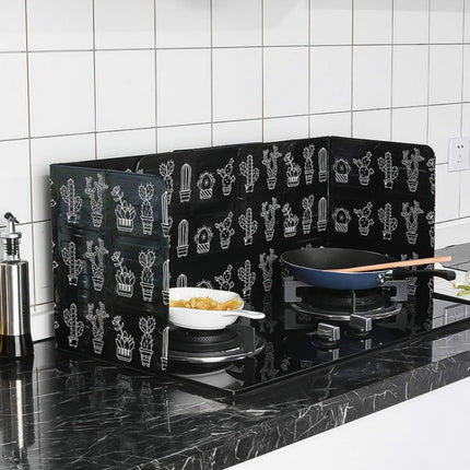 Gas Stove Aluminum Foil Oil Plate Kitchen Splash Guard High Temperature Oil Insulation Board