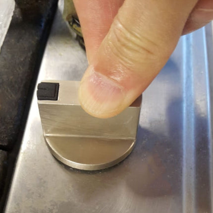 2 PCS Universal Metal Rotary Switch Control Knobs Replacement Accessories for Home Kitchen Gas Stove