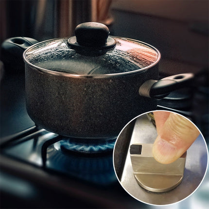 2 PCS Universal Metal Rotary Switch Control Knobs Replacement Accessories for Home Kitchen Gas Stove