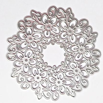 Hollow Garland Knife Die Cut Book Album Greeting Card Making Stencil, Hollow Garland Shape