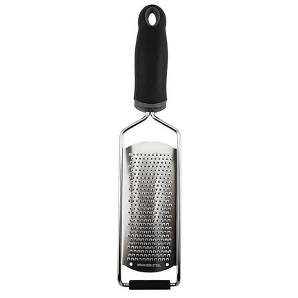 Cheese Grater Stainless Steel Blade Cheese Slicer Lemon Grater Chocolate Scraping Planer with Protective Cover, Cheese Grater (Red), Cheese Grater (Black)