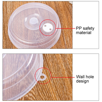 Kitchen Transparent Refrigerator Fresh-keeping Sealed Lid Microwave Oven Heating Lid Stackable Fresh Bowl Lid, Small, Large