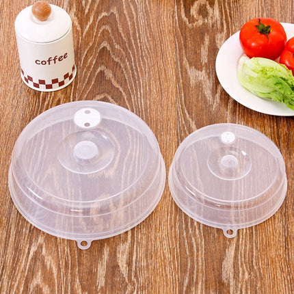Kitchen Transparent Refrigerator Fresh-keeping Sealed Lid Microwave Oven Heating Lid Stackable Fresh Bowl Lid, Small, Large