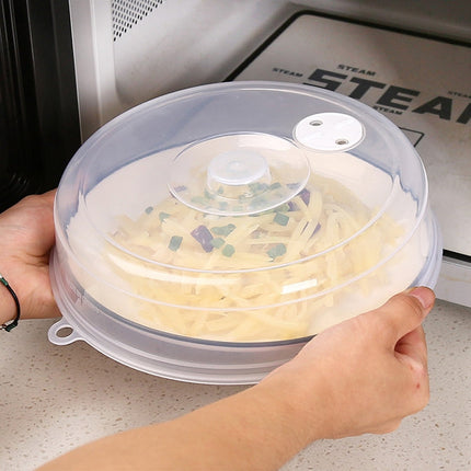 Kitchen Transparent Refrigerator Fresh-keeping Sealed Lid Microwave Oven Heating Lid Stackable Fresh Bowl Lid, Small, Large