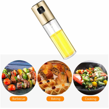 Kitchen Glass Olive Oil Spray Bottle Vinegar Oil Sprayer Seasoning Bottle