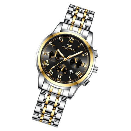 FNGEEN 4006 Ladies Quartz Watch Fashion Luminous Date Display Watch