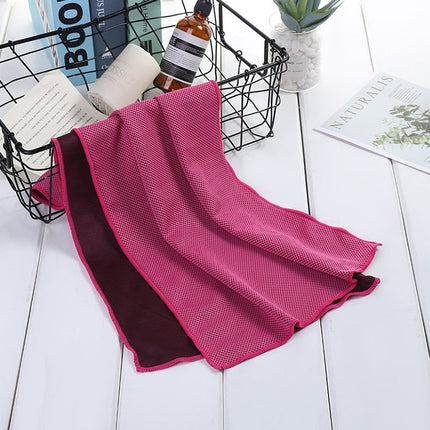 Absorbent Polyester Quick-drying Breathable Cold-skinned Fitness Sports Portable Towel
