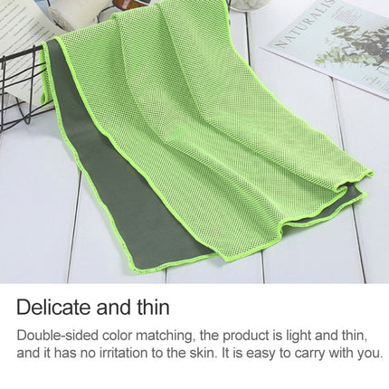 Absorbent Polyester Quick-drying Breathable Cold-skinned Fitness Sports Portable Towel, 30x100 Round Cask, 40x80 Rope Cup