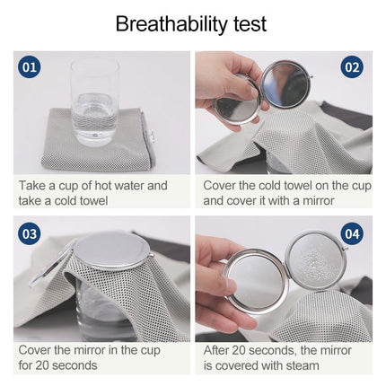 Absorbent Polyester Quick-drying Breathable Cold-skinned Fitness Sports Portable Towel, 30x100 Rope Cup, 30x100 Clasp Cup