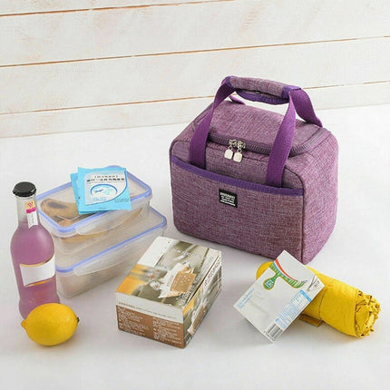 Thickened Handheld Lunch Bag Insulated Bento Bags Kids Lunch Kits