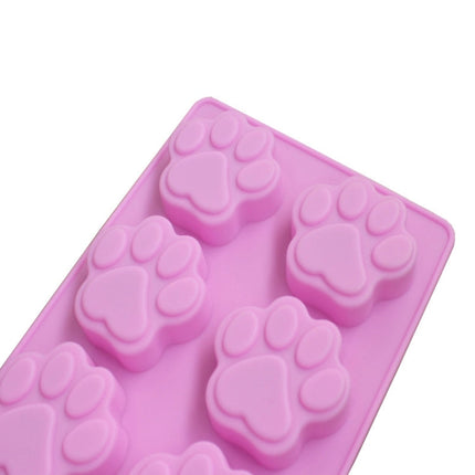 3 PCS Paw Soap Ice Cream Chocolate Cake Silicone Mold, Soap Shape