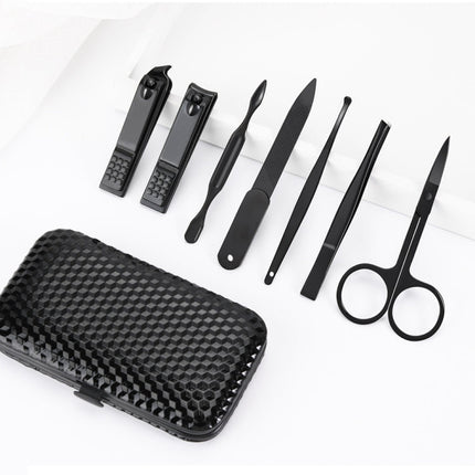 Manicure Nail Clippers Pedicure Set Portable Travel Hygiene Kit Stainless Steel Cutter Tool Set